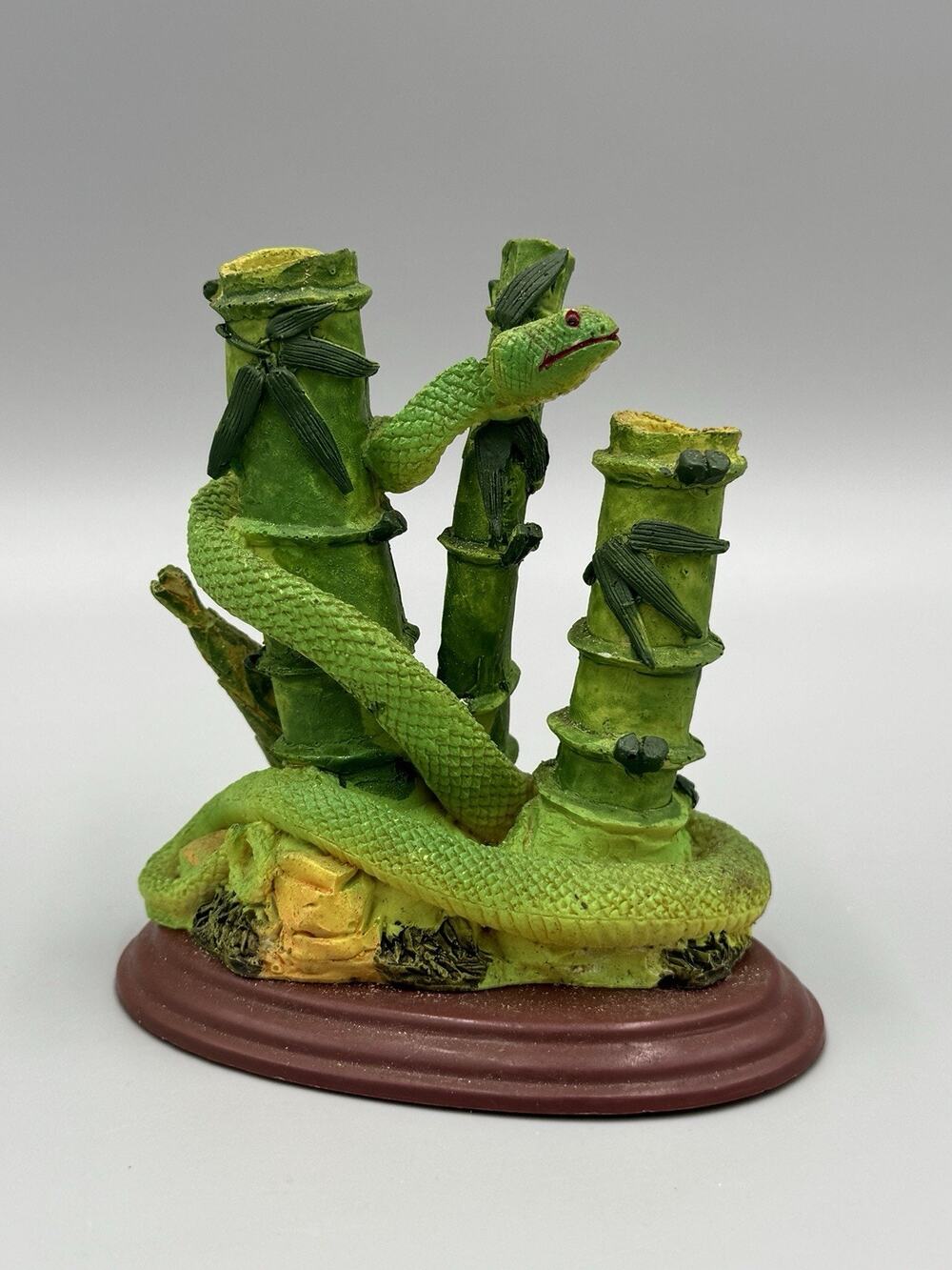 K’s Collection Sneeky Snakes Figurine Decor Green Snake